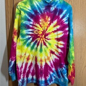 Lee Vibrant Tie-Dye Long Sleeve Shirt men’s size M like new!
